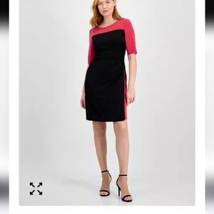 Connected Women Elbow-Sleeve Sheath Dress Sz 22W Plus NWT Cocktail Business